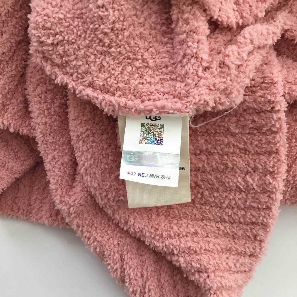 UGG Nyomi Cardigan Sweater Pink Size M - Picture 10 of 12